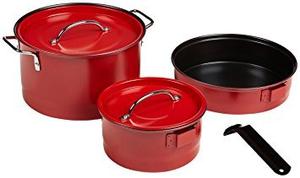 Coleman Juego De Utensilios, Rojo, 6-pc.