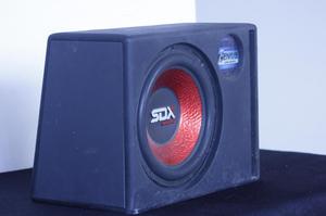 Gangazo Bajo Sdx Audio 12 Pulgadas Con Caja Genius Car Audio