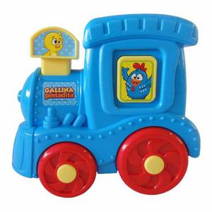 Juguete Musical Gp001 Baby Tren Gallina Pintadita