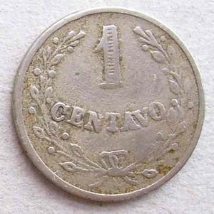 Moneda Colombia Lazareto 1 Centavo  Escasa
