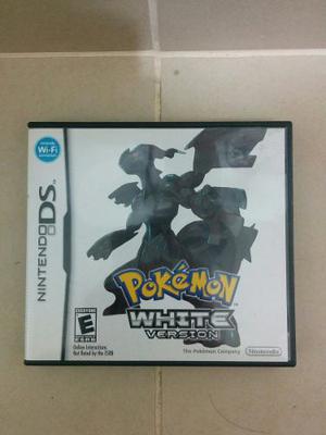 Pokémon White Original + Manuales Para Nintendo Ds