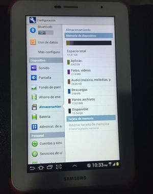 Tablet Celular Samsung Galaxy Tab 2 7"