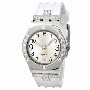 Reloj Swatch Yls430 Silicon Blanco Mujer