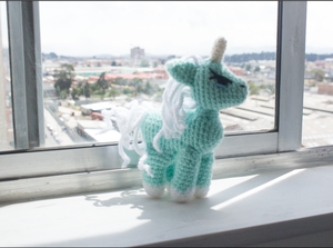 Unicornio amigurumi tejido en crochet