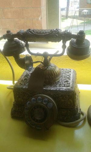 Lindo Telefono Antiguo Labrado