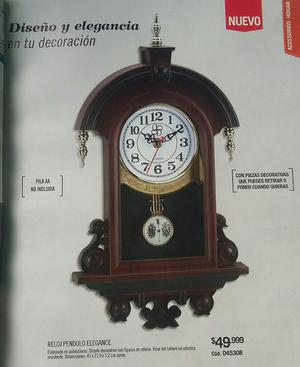 Reloj Pendulo Elegance