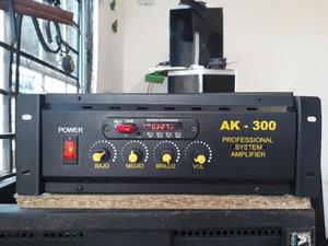 Amplificador Ak.300 de 6 Transistores