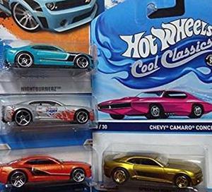 Juguete Hot Wheels Detailed Diecast Chevrolet Camaro Set: C