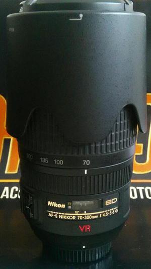 Lente Nikon Vr70_300mm