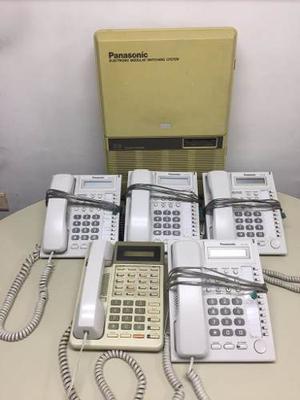 Planta Telefonic Panasonic 616 Con 4 Tel Kxt Y 1 Kxt
