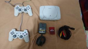 Play Station 1 + Tapete Baile +memory Card