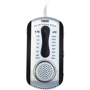 Mini Radio De Bolsillo Naxa Am / Fm Con Altavoz.negro