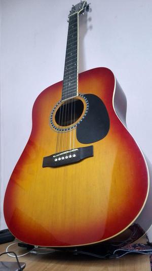 HERMOSA GUITARRA ACÚSTICA PALMER PD 21 TIPO FOLK