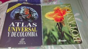 Libro de Botanica Y Atlas Universal