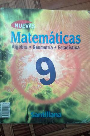 Matematicas 9 Santillana