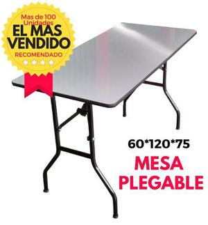 Mesa Plegable 60x120, Tablon Para Eventos Banquetes, Negocio