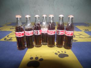 botellas collecionables coc cola