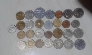vendo monedas antiguas varios paises y colombianas