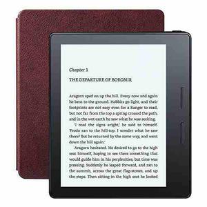 Kindle Oasis E-reader Con Cubierta De Carga De Cuero - Me...