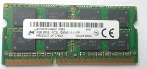 MEMORIA RAM PORTATIL 8GB DDR3 L