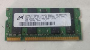 Memoria Ram 2gb Ddr2 Portátil