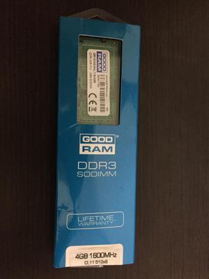 Memoria Ram 4Gb Ddr3