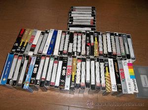 VENDO VIDEOS CINTAS VHS EN PERFECTO ESTADO GARANTIZADAS