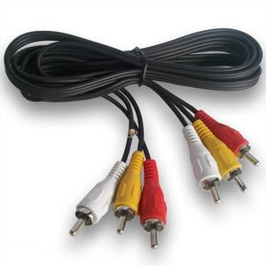 cables de audio y video rca 3x3
