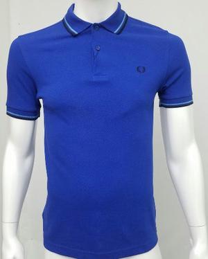 Fred Perry Camiseta Tipo Polo Ref  (azul, S)