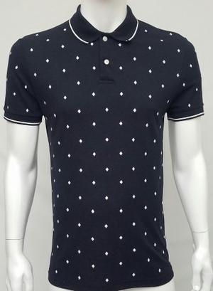 H&m Camiseta Tipo Polo Ref  (azul, S)