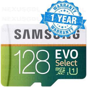 Memoria Micro Sd 128gb Samsung Evo Original Clase 10 + Adapt