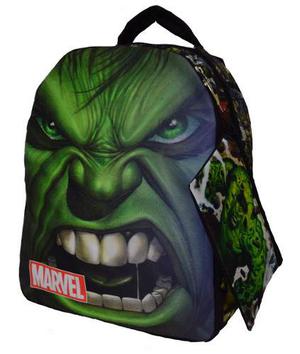 Morral + Cartuchera Comic Hulk Marvel Maleta Avengers