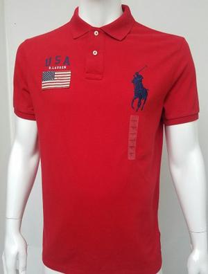 Polo Ralph Lauren Camiseta Tipo Polo Ref  (rojo, L)
