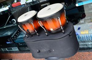 Bongos Latin Percussion Aspire Vintage Starburst con forro