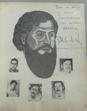 Libro Caricaturas Pablo Escobar