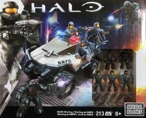 Juguete Mega Bloks De Halo Warthog Nmpd Conjunto