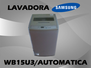 Lavadora Samsung Wb15u3 15 Lb Automatica Como Nueva