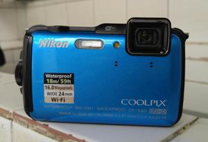 Nikon Aw120 Wifi Gps 16mpx Full Hd 18mts