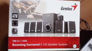 PARLANTES GENIUS BOOMING SURROUND SW5.1