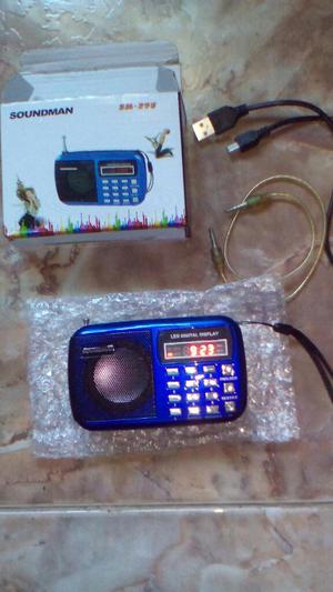 Radio Usb Marca Soundman Sm295
