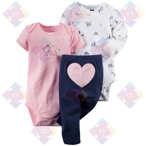 Set 3 Piezas Bebe Carters Niña 18 Meses Nuevo + Obsequio