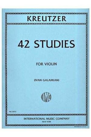 42 Estudios Para Violín De Rodolphe Kreutzer