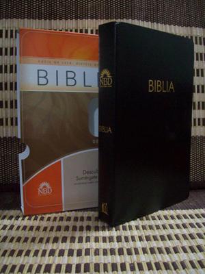BIBLIA NBD, CUBIERTA NEGRO DE REGALO