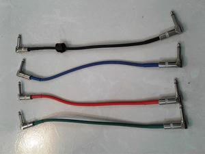 Cables interpedal blindados longitud 30 cm Perfecto estado