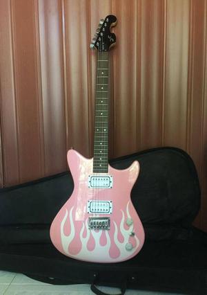 Guitarra Eléctrica First act rosada