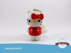 Memoria Usb Hello Kitty Roja 8 Gb Usb Niña Usb Mujer