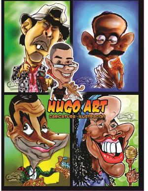 caricatura hugo art