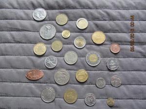 gran coleccion de monedas antiguas de varios paises