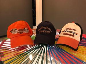 Combo 3 Gorras Harley Davidson, Poco Uso