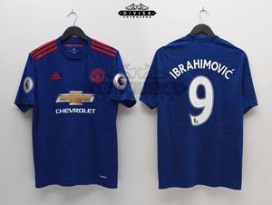 Camiseta Manchester United Visita  zlatan ibrahimovic